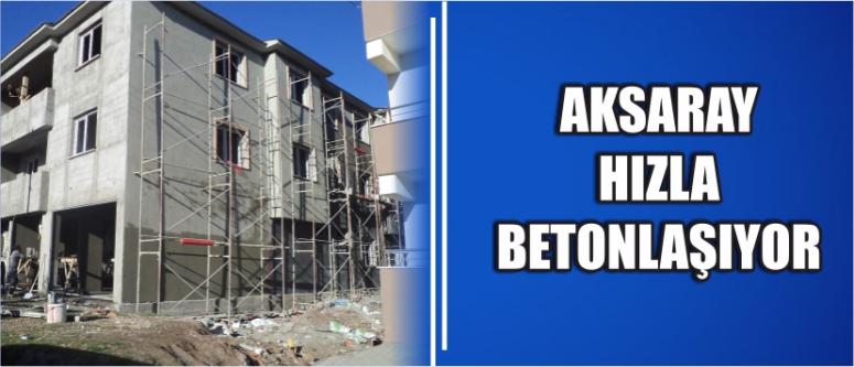 Betonlaştık!