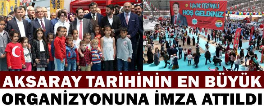 Aksaray Tarihinin En Büyük Organizyonuna İmza Attıldı