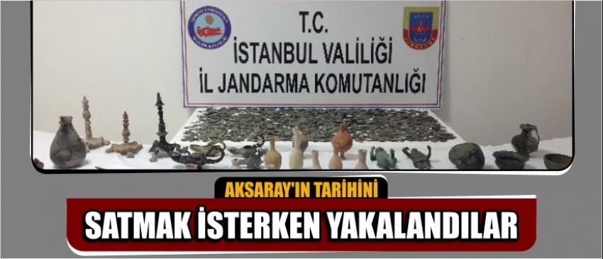 Aksaray’ın Tarihini Satmak İsterken Yakalandılar