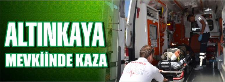 Altınkaya Mevkiinde Kaza 