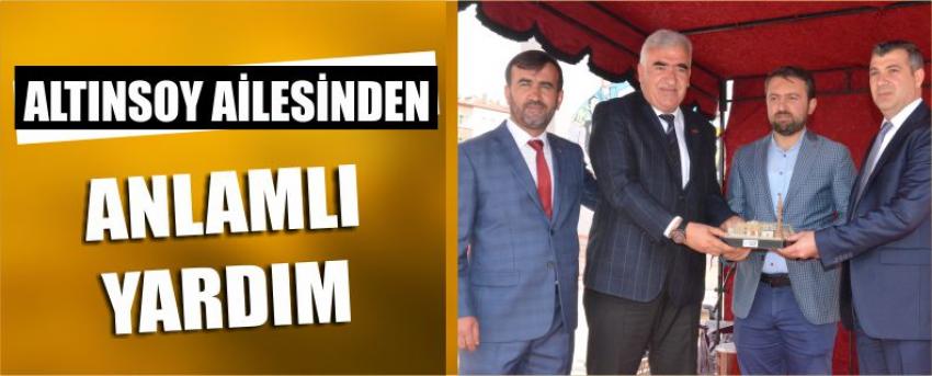 Altınsoy Ailesinden Anlamlı Yardım