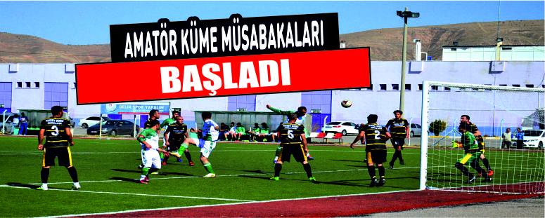 Amatör Küme Müsabakaları Başladı