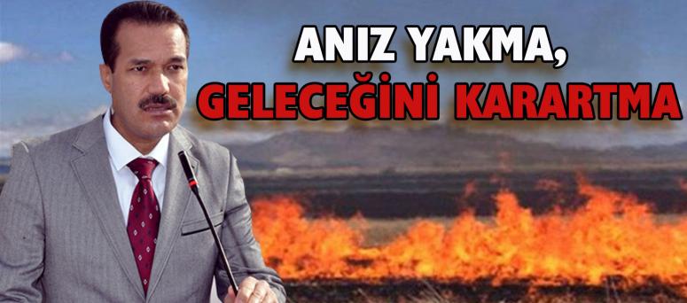Anız Yakma, Geleceğini Karartma