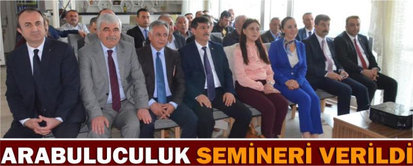 Arabuluculuk Semineri Verildi