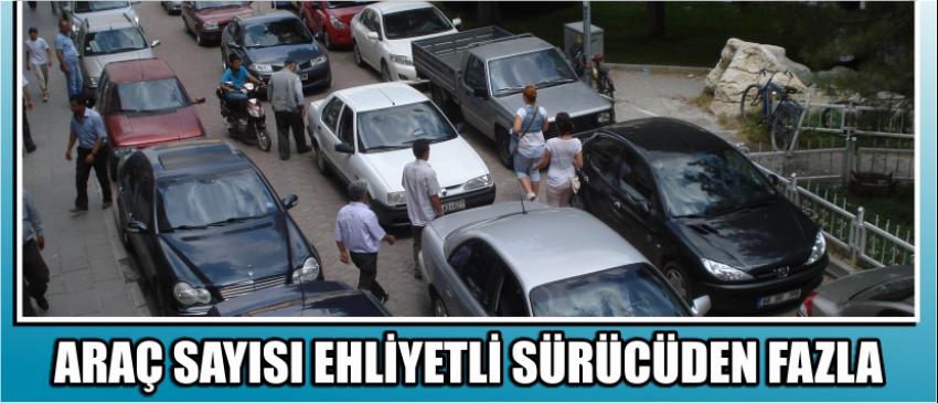 Araç Sayısı Ehliyetli Sürücüden Fazla