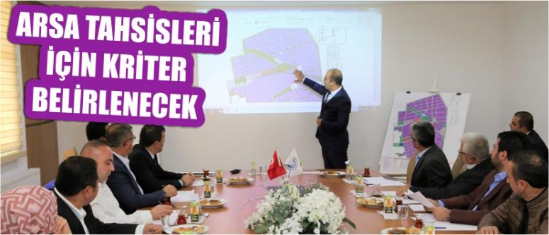 Arsa Tahsisleri İçin Kriter Belirlenecek