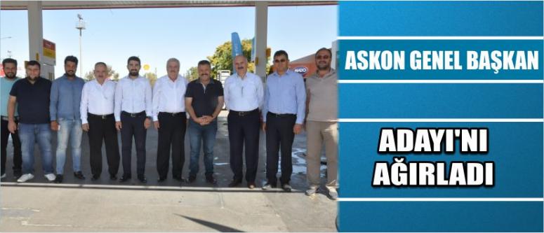 Askon Genel Başkan Adayı’nı Ağırladı