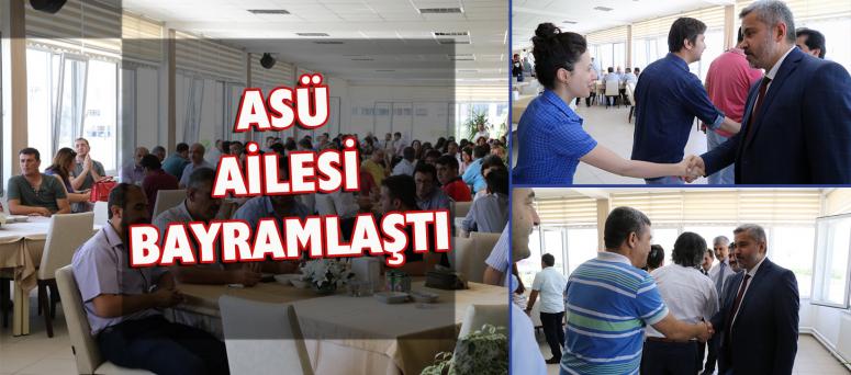 Asü Ailesi Bayramlaştı 