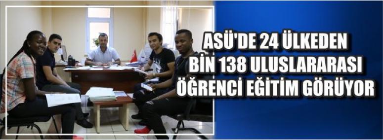 Asü’de 24 Ülkeden Bin 138 Uluslararası Öğrenci Eğitim Görüyor