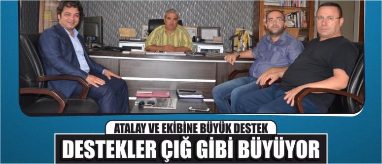Atalay Ve Ekibine Büyük Destek