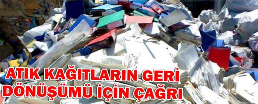 Atık Kağıtların Geri Dönüşümü İçin Çağrı