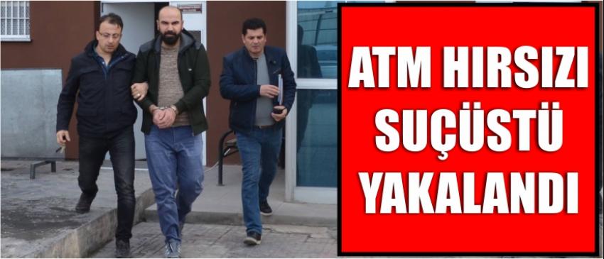 Atm Hırsızı Suçüstü Yakalandı