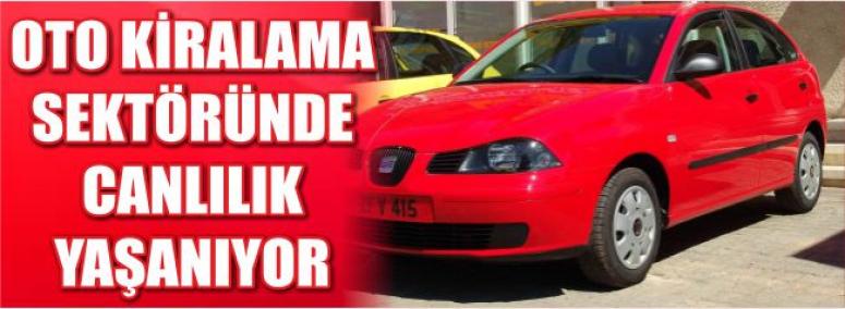 Oto Kiralama Sektöründe Canlılık Yaşanıyor