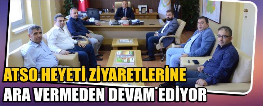 Atso Heyeti Ziyaretlerine Ara Vermeden Devam Ediyor