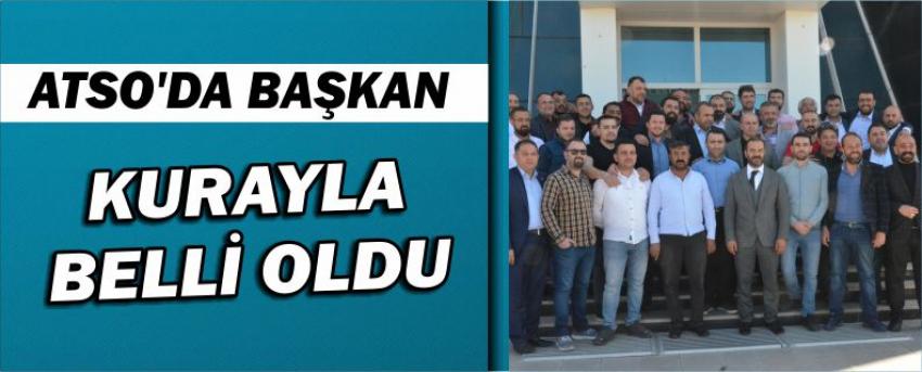 Atso’da Başkan Kurayla Belli Oldu