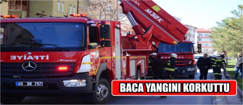 Baca Yangını Korkuttu