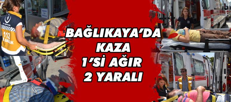 Bağlıkaya’da Kaza 1’si Ağır 2 Yaralı