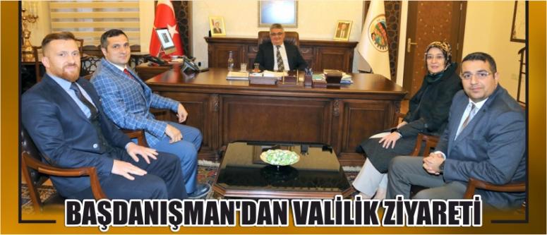 Başdanışman’dan Valilik Ziyareti