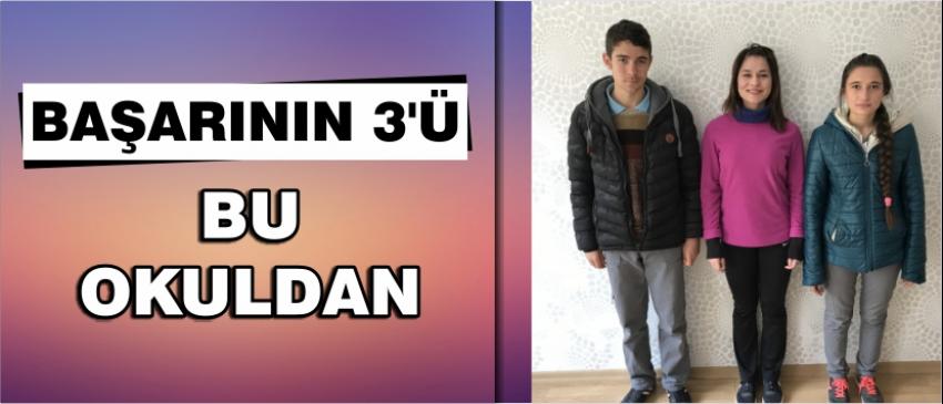 Başarının 3’ü Bu Okuldan