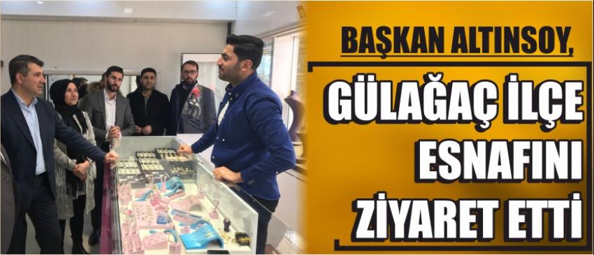 Altınsoy’dan Ziyaret