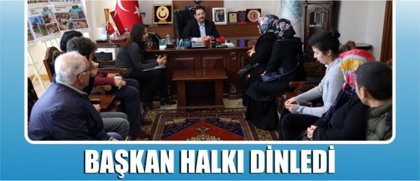  Başkan Halkı Dinledi