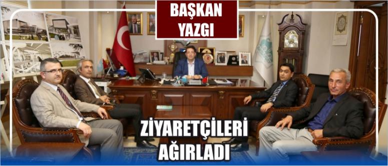 Başkan Yazgı Ziyaretçileri Ağırladı