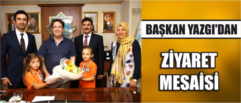 Başkan Yazgı’dan Ziyaret Mesaisi