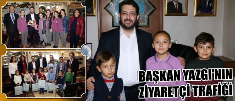 Başkan Yazgı’nın Ziyaretçi Trafiği