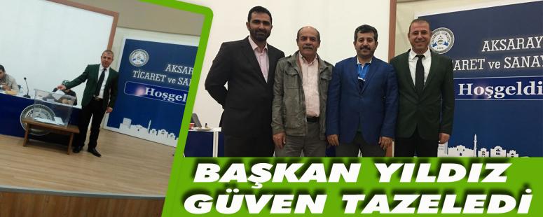 Başkan Yıldız Güven Tazeledi