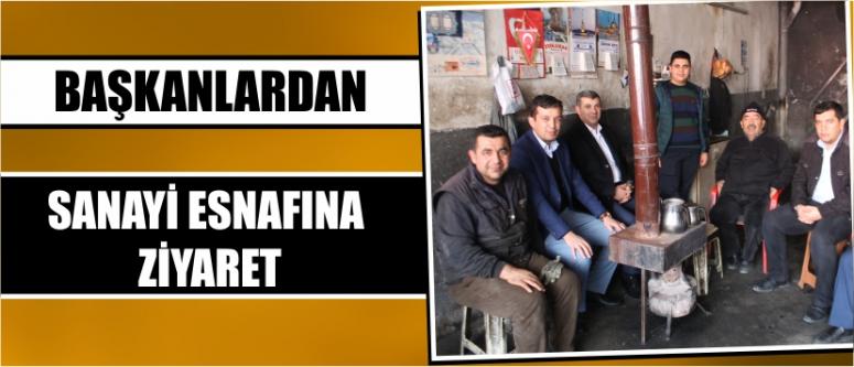 Başkanlardan Sanayi Esnafına Ziyaret