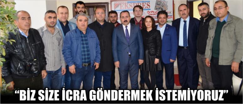 “Biz size icra göndermek istemiyoruz”