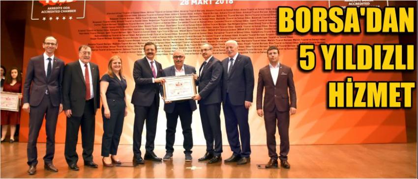 Borsa’dan 5 Yıldızlı Hizmet