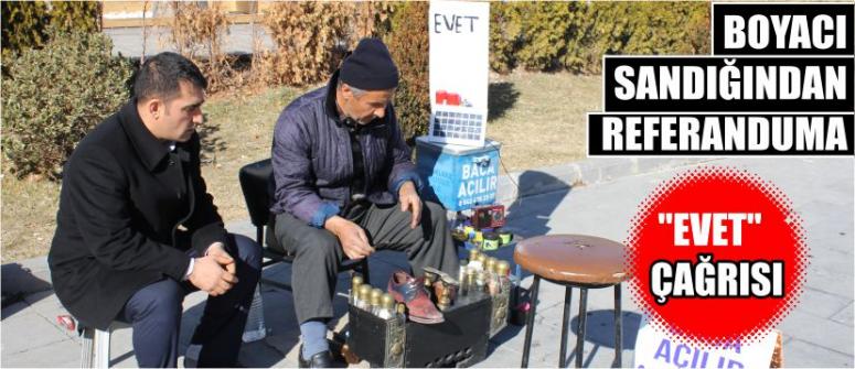 Boyacı Sandığından Referanduma "Evet" Çağrısı
