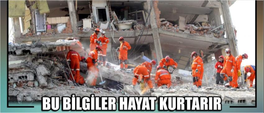 Bu Bilgiler Hayat Kurtarır