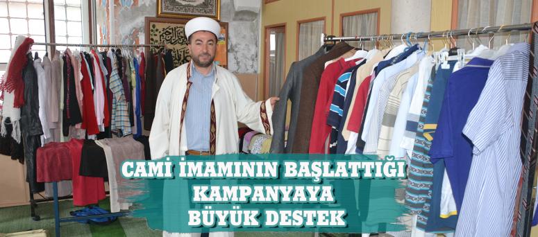 Cami İmamının Başlattığı Kampanyaya Büyük Destek