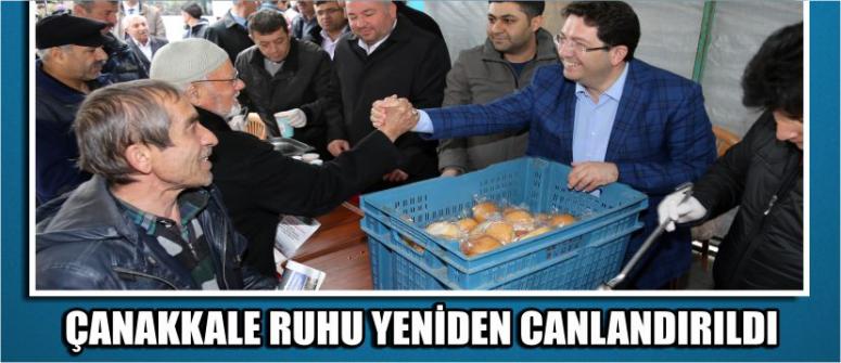 Çanakkale Ruhu Yeniden Canlandırıldı
