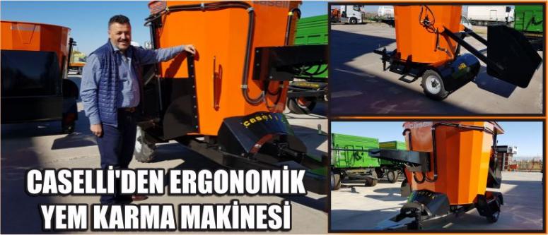 Caselli'den Ergonomik Yem Karma Makinesi