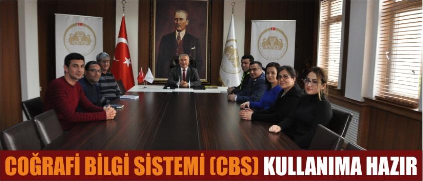 Coğrafi Bilgi Sistemi (Cbs) Kullanıma Hazır