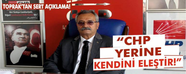 Chp Yerine Kendini Eleştir
