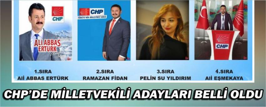 Chp Milletvekili Adayları Belli Oldu