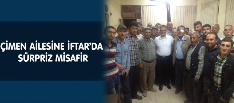 Çimen Ailesine İftar’da Sürpriz Misafir