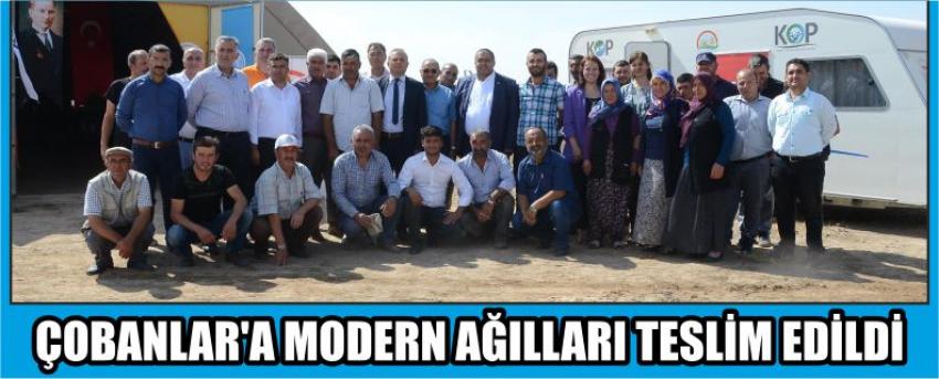 Çobanlar’a Modern Ağılları Teslim Edildi