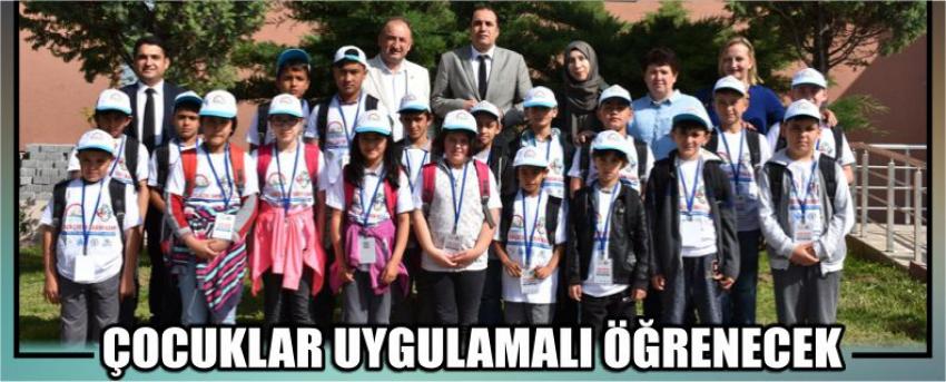 Çocuklar Uygulamalı Öğrenecek 