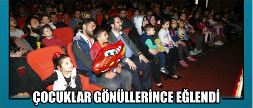 Çocuklar Gönüllerince Eğlendi