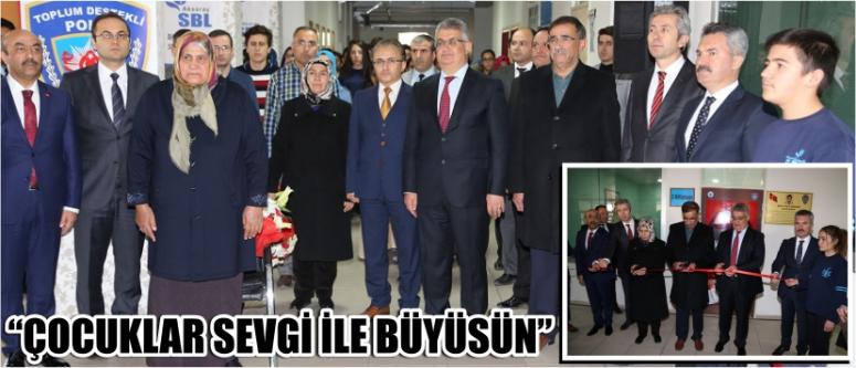 “Çocuklar sevgi ile büyüsün”