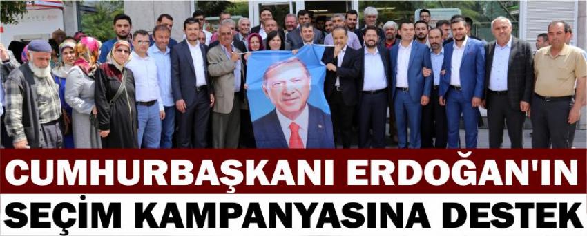 Cumhurbaşkanı Erdoğan’ın Seçim Kampanyasına Destek