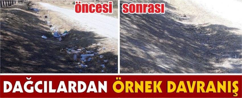 Dağcılardan Örnek Davranış