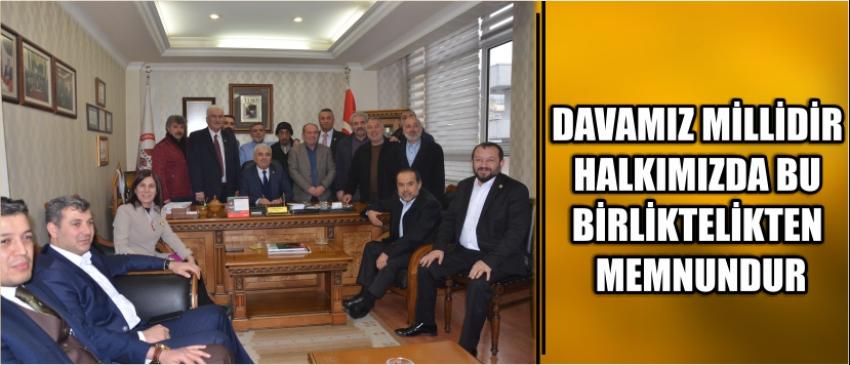 Davamız Millidir Halkımızda Bu Birliktelikten Memnundur