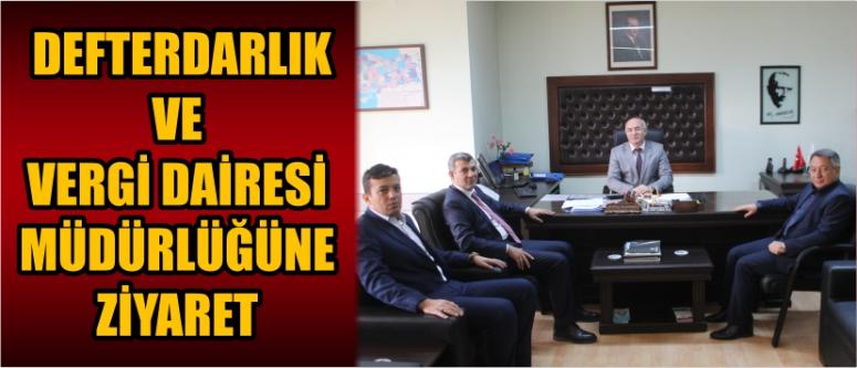 Defterdarlık Ve Vergi Dairesi Müdürlüğüne Ziyaret