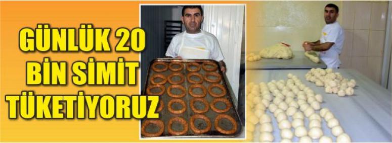 Günlük 20 Bin Simit Tüketiyoruz